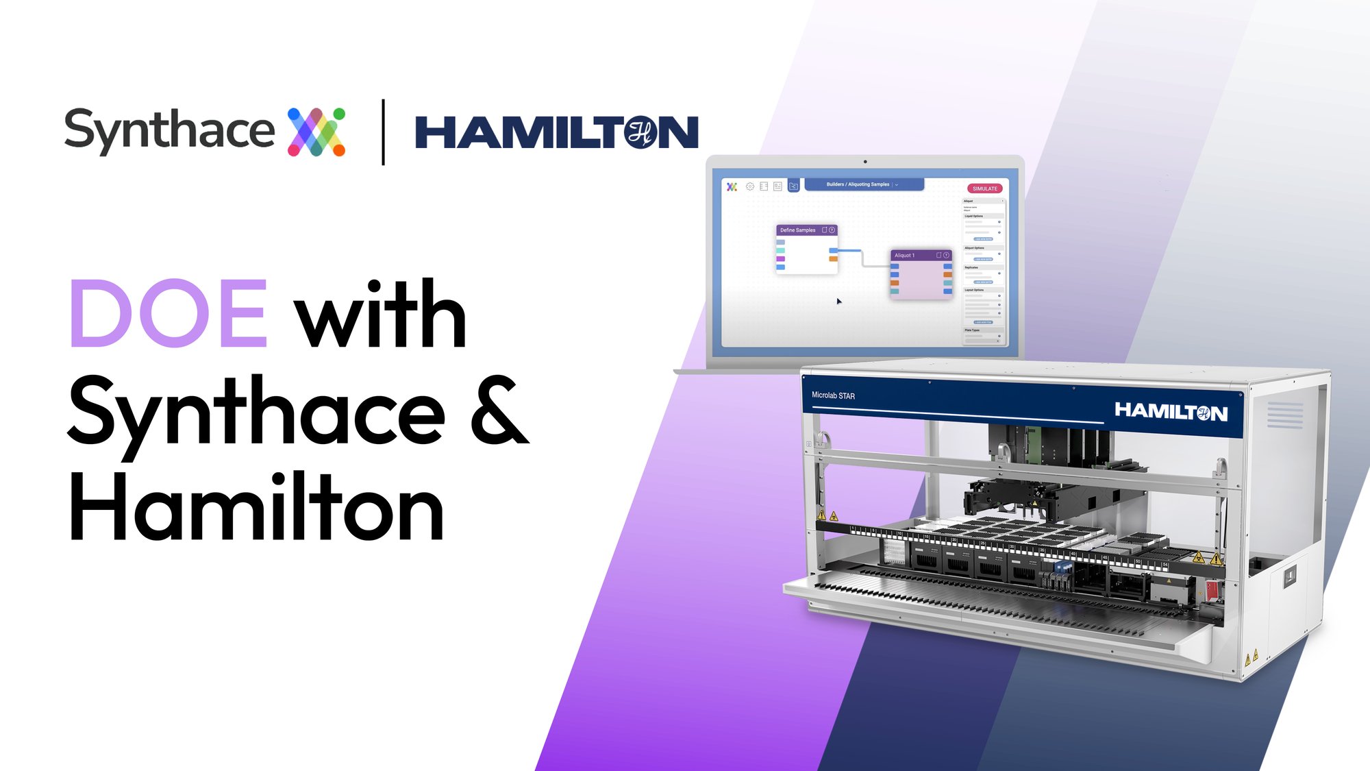 Synthace and Hamilton
